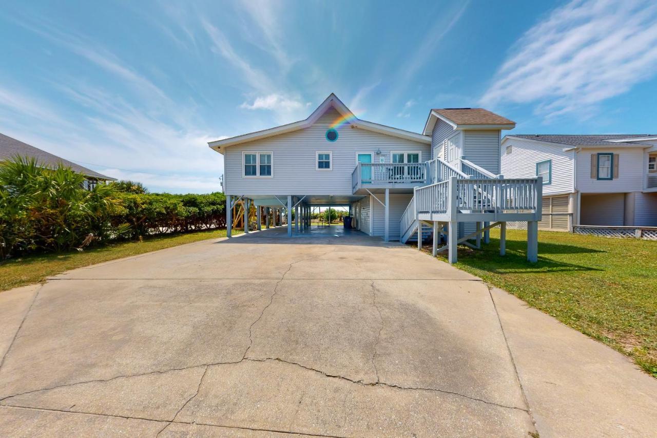 エディスト・ビーチ Barefoot Bungalowヴィラ エクステリア 写真